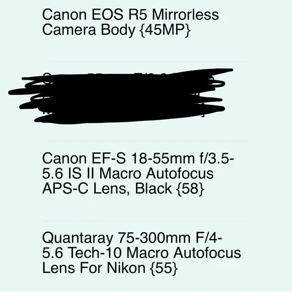 Canon EOS Rebel T5 DSLR Camera - Black